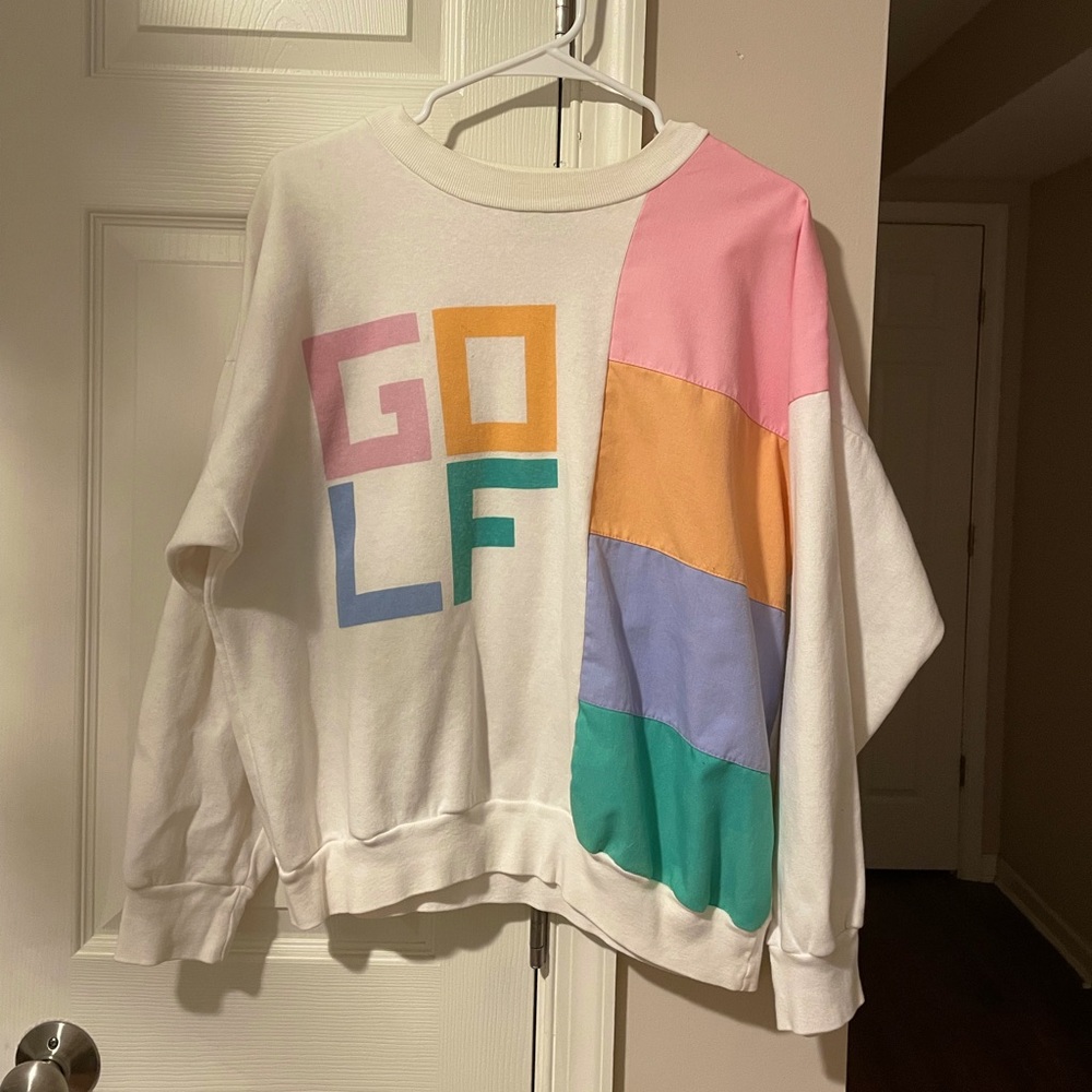Multicolor GOLF crewneck